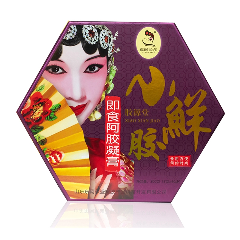 真颜朵尔阿胶小鲜胶300g礼盒